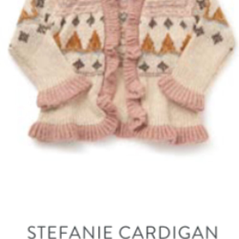 Matilda Jane cardigan “Stefanie” Girls Ruffle Cardigan | Size 4 - Picture 6 of 6